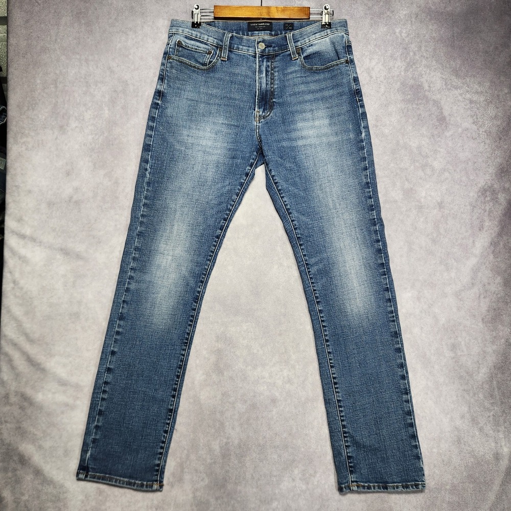 Lucky Brand 410 Athletic Slim Jeans Men Size 32x32‎ Blue Denim